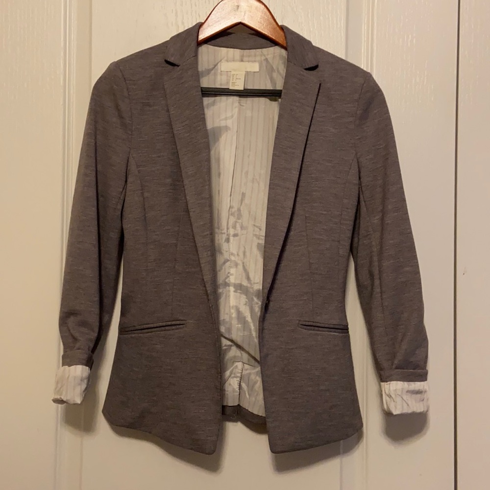 Gray Blazer